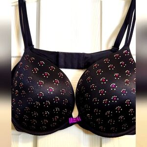 VS satin and rhinestone bra